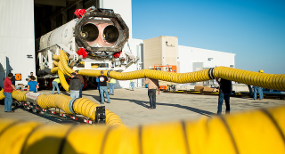 Illustration for article titled Uncrewed Antares Rocket Explodes, Crashing Into Pad Seconds After Launch